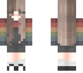 rainbow overalls