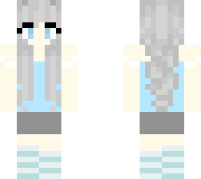blue girl