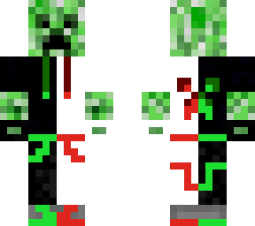 dj creeper: black and white
