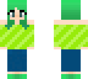 green girl