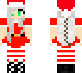 red christmas girl (did not make just colored)