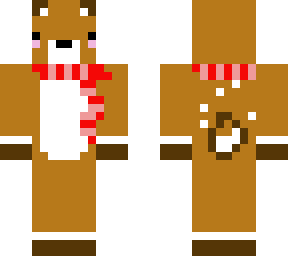 red scarfed deer- cute