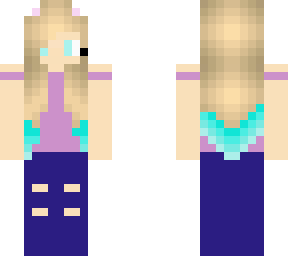 blond cat girl