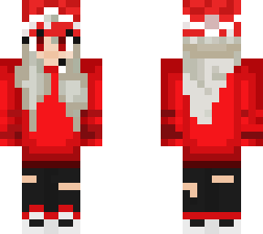 girl christmas skin
