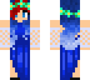 me blue dress