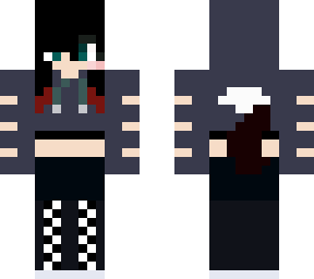 new skin bruh with colored hair