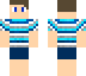 pajamas with blue-white transition