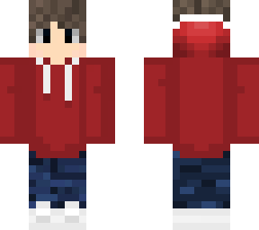 red hoodie boy