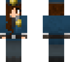 teen girl police officer