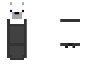 work outfit for a polar bear