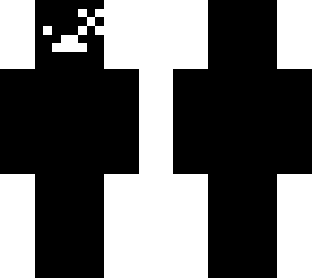 black void with dead eye?