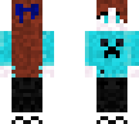 blauw meisje