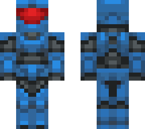 blue spartan w/ red visor