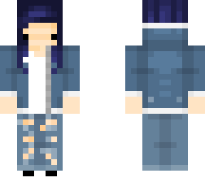 chibi(?) blue haired girl