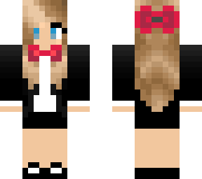 girl in tux