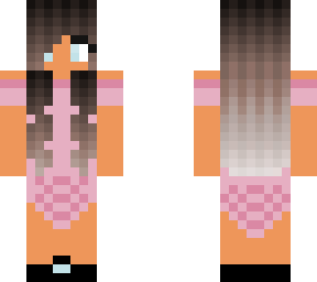 girl with pink dress