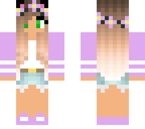 katieeee84 lavender flower crown girl