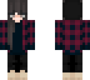 plaid sweater teenage girl