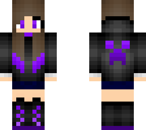 purple party girl