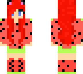 watermelon+dj girl skin