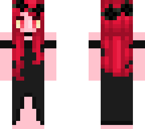 black dress girl