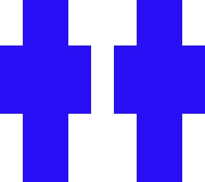 blue