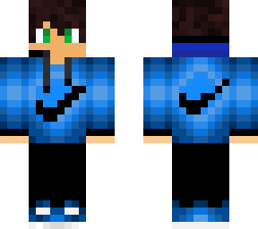 blue nike boy