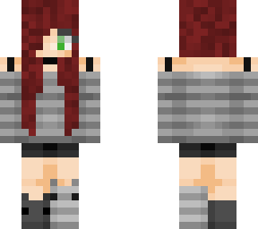 cat girl red