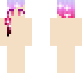 galaxy haired girl skin base credit please
