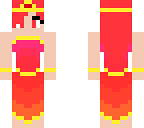 princess flamy summer dress