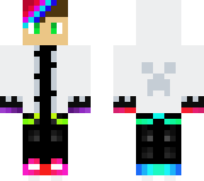 rainbow boy snow/artic