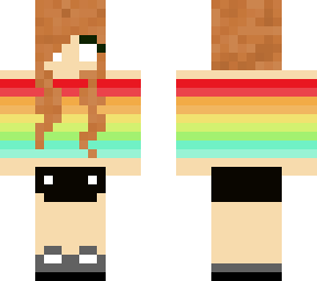 rainbow girl