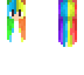 rainbow hair base