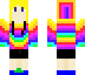 rainbow hoodie boy