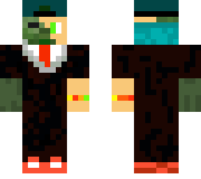 half zombie anzug