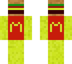 hamburger and pommes frites