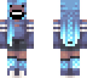 notch but a girl with armor lol xd lmao