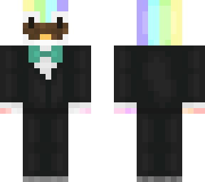 pastel rainbow penguin