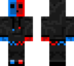 red and blue slime