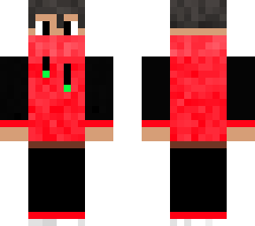 red tenage boy