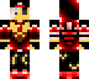 red tryhard boy