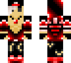 red tryhard boy