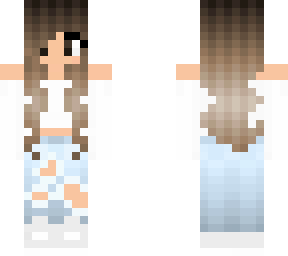 white and grey outfit