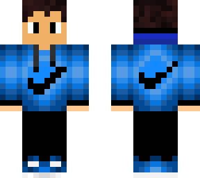(edited) blue nike boy by pokemonmaster5x and arrobwolf