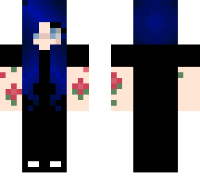 blue. (not my skin)
