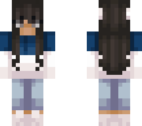blue sweater