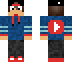 blue youtube boy
