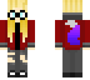 full blonde wolfie