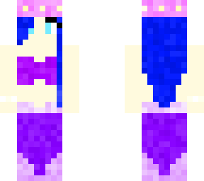 purple mermaid