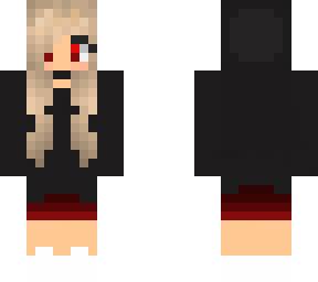 red and black